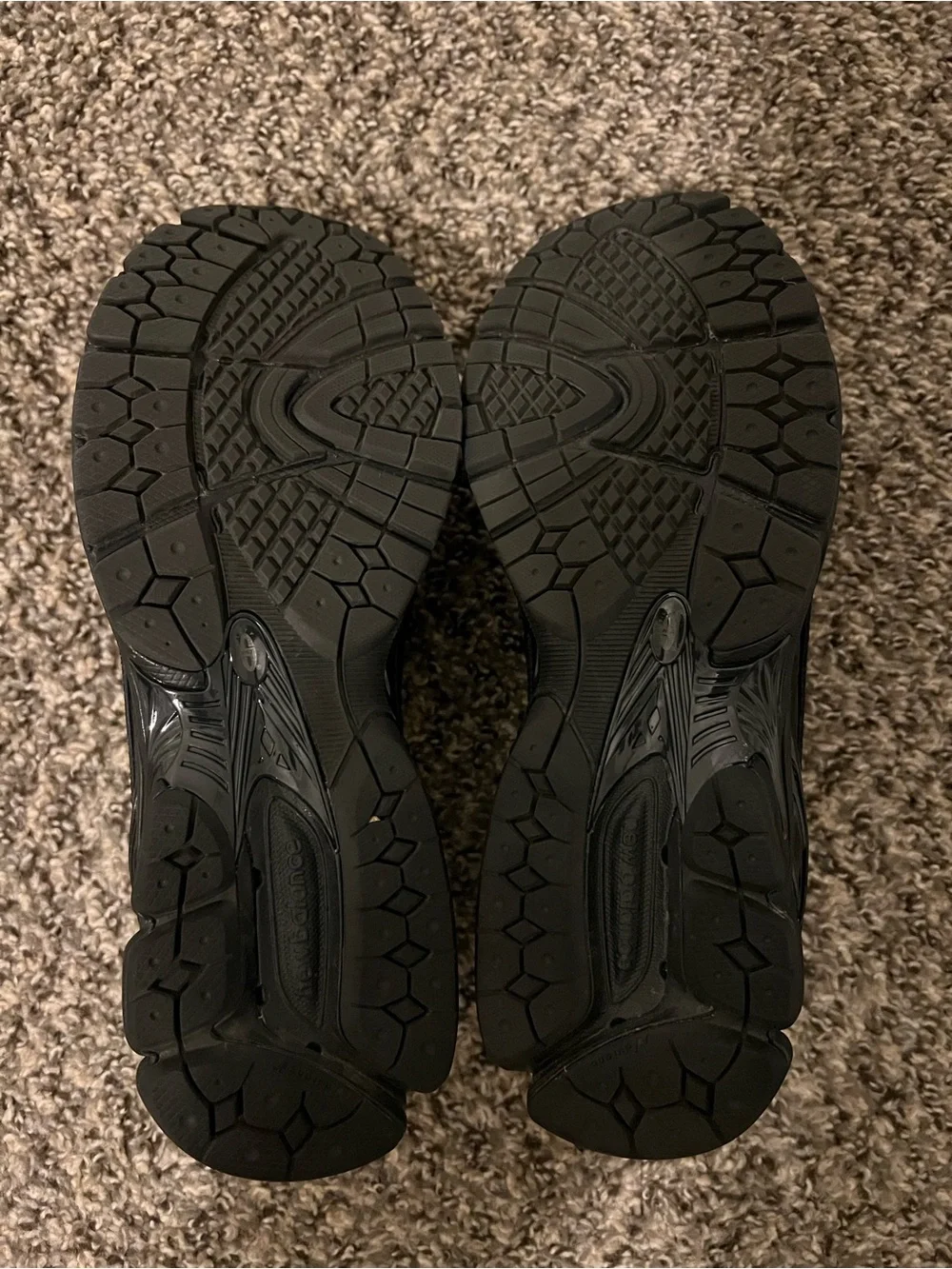 New Balance 1906 Black Patent Penny Loafers